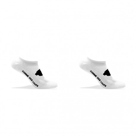 Lot de 2 paires de tiges courtes uni