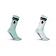 Lot de 2 paires de tennis uni et Tie and Dye