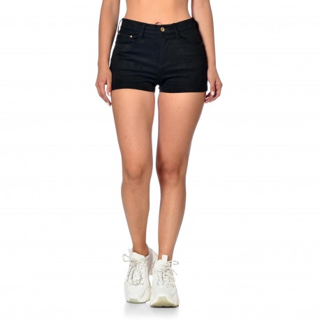 Short court femme 5 poches effet Daim Victoria