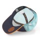 Casquette snapback  visière plate avec filet Dragon Ball Super Goku