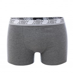 Boxer Homme Uni Gris NEWMAN