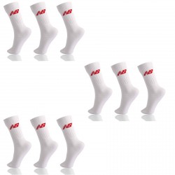 Lot de 9 paires dechaussettes blanche NEWBALANCE 35/38