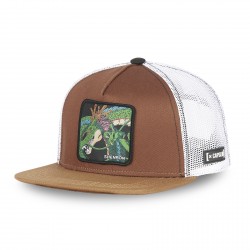 Casquette snapback  visière plate avec filet Dragon Ball Shenron