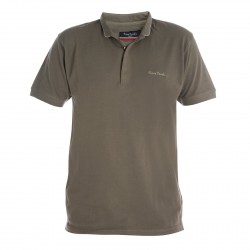 Polo Pierre Cardin Col Mao Kaki
