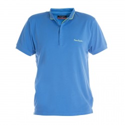Polo Pierre Cardin Col Mao Bleu