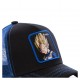 Casquette Capslab Dragon Ball Z Vegeta Saiyan Noir Filet Bleu
