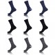 Lot de 9 Chaussettes Homme Pierre Cardin