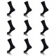 Lot de 9 Tennis Homme Pierre Cardin Noires