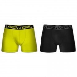Boxers Homme X2 En Microfibre Soft Touch, Rx Sport