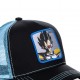 Casquette Capslab Dragon Ball Z Vegeta Noir filet Bleu