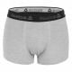 Lot de 2 Boxers Homme Reebok Basic Noir/Gris