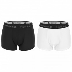 Lot de 2 Boxers Homme Reebok Basic Noir/Blanc