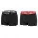 Lot de 2 Boxers Homme Reebok Black Rouge/Noir