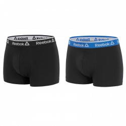 Lot de 2 Boxers Homme Reebok Black Noir/Bleu