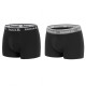 Lot de 2 Boxers Homme Reebok Black Noir/Gris