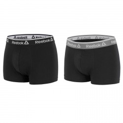 Lot de 2 Boxers Homme Reebok Black Noir/Gris