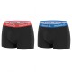 Lot de 2 Boxers Homme Reebok Black Rouge/Bleu