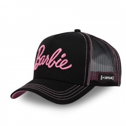 Casquette femme trucker fermeture snapback Barbie