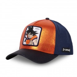 Casquette homme trucker effet brillant Dragon Ball Z Goku Capslab