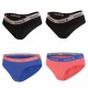 Lot De 4 Boxers Femme Reebook Multicolore