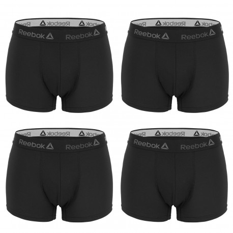 Lot N2 De 4 Boxers Coton Homme Reebok Multicolore