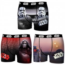 Star Wars Lot De 3 Boxers Garçon