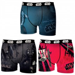 Star Wars Lot De 3 Boxers Garçon