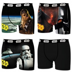 Lot de 4 boxers homme Star Wars 1