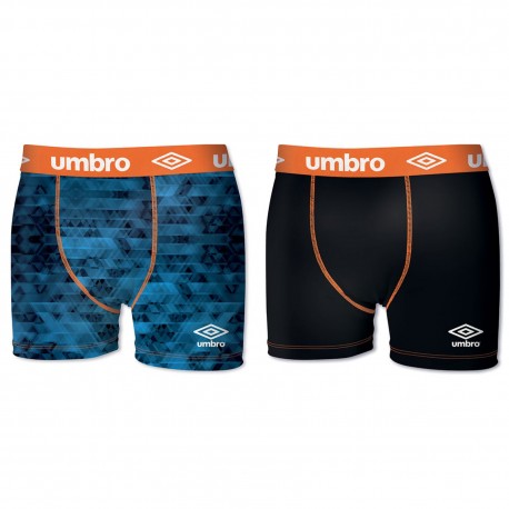 Lot De 2 Boxers Homme Umbro Microfibre