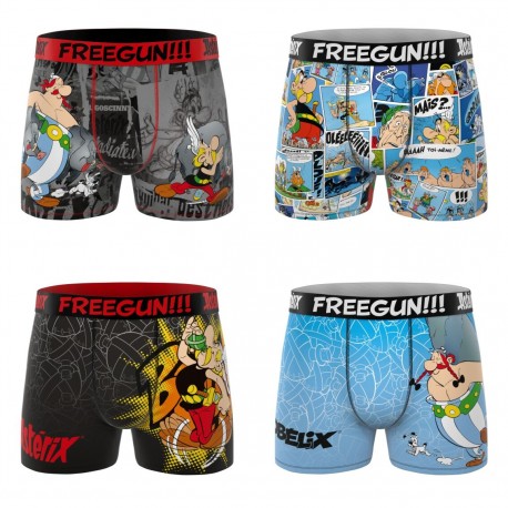 Lot de 4 boxers homme Asterix