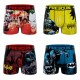 Lot de 4 boxers homme DC Comics