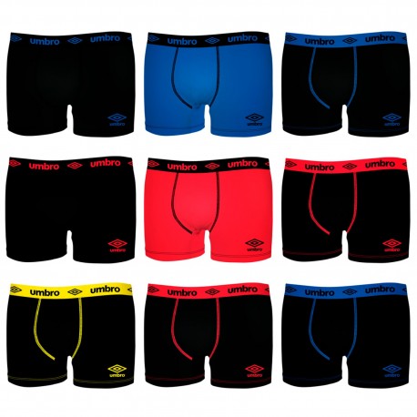 Lot de 9 boxers Unis Umbro
