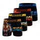 Lot de 4 boxers homme Wild Animals Garantie 2 ans