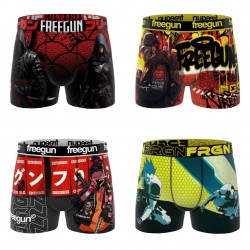 Lot de 4 boxers homme Manga Comics Garantie 2 ans