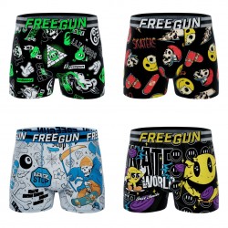 lot de 4 boxers enfant skate 90 Graph Garantie 2 ans