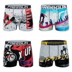 Lot de 4 boxers enfant Extremes Sports Garantie 2 ans
