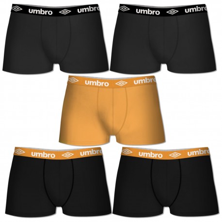 Lot de 5 boxers coton Unis Umbro