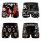 Lot de 4 boxers enfant Rock Da Summer Garantie 2 ans