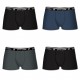 Lot de 4 boxers homme en coton Basic