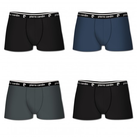 Lot de 4 boxers homme en coton Basic