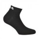 Lot de 6 paires de chaussettes Quarter homme F9300 Noir