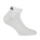 Lot de 6 paires de chaussettes Quarter homme F9300 Blanc