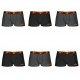 Lot de 6 boxers homme Assortis