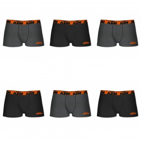 Lot de 6 boxers homme Assortis