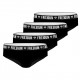 Lot de 4 culottes femme Street Art Uni
