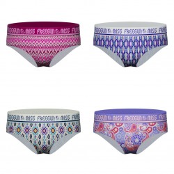 Lot de 4 culottes femme Ethnic