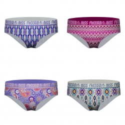 Lot de 4 culottes fille Ethnic