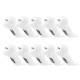 Lot de 10 Paires de Chaussettes Quarter Homme