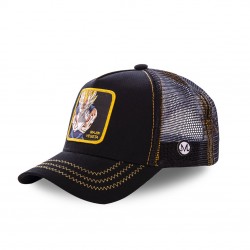 Casquette filet Capslab Dragon Ball Z Mâjin Vegeta Noir