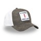 Casquette Trucker premium avec filet Suédine Dossard
